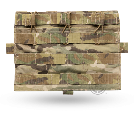 Crye Precision - AVS Detachable Flap Flat Mag Pouch - Multicam - Holds 3 Mags